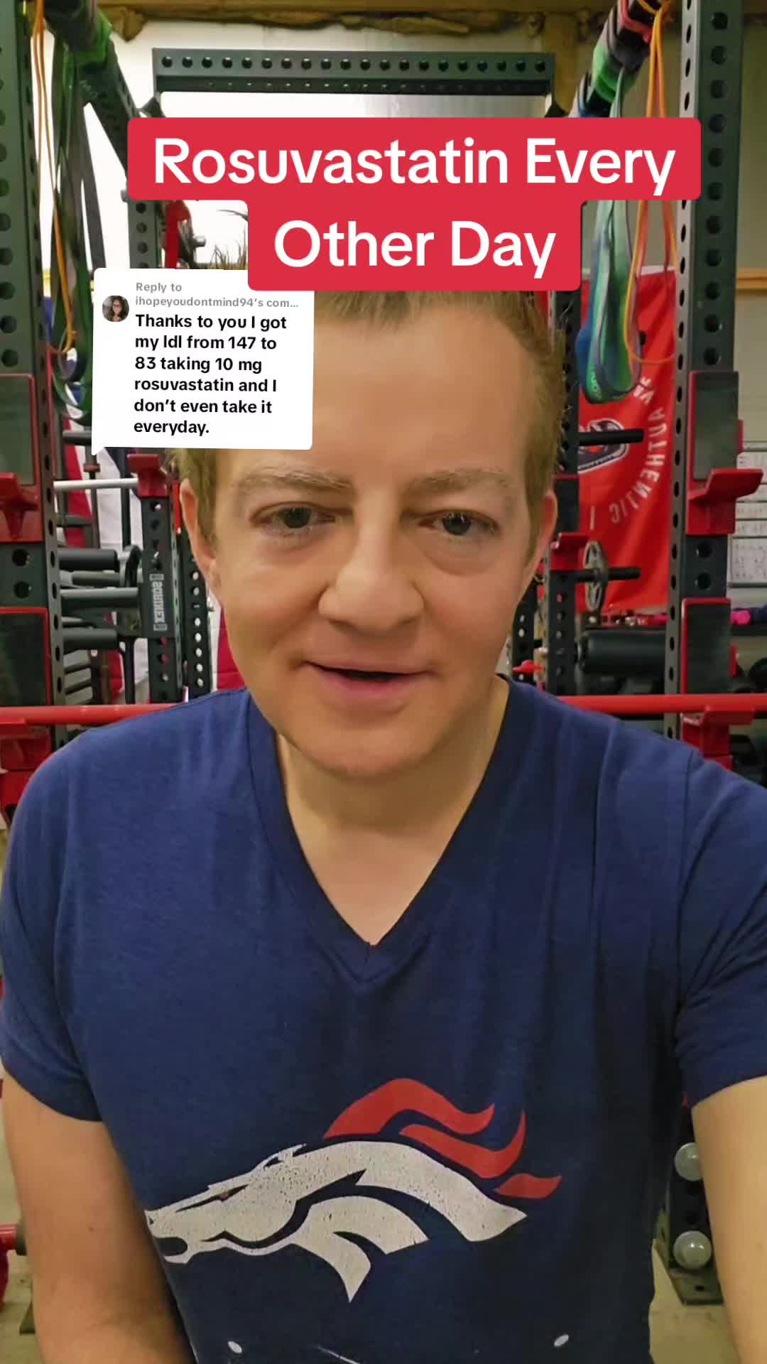 Rosuvastatin Every Other Day? #statin #cholesterol #cardiology