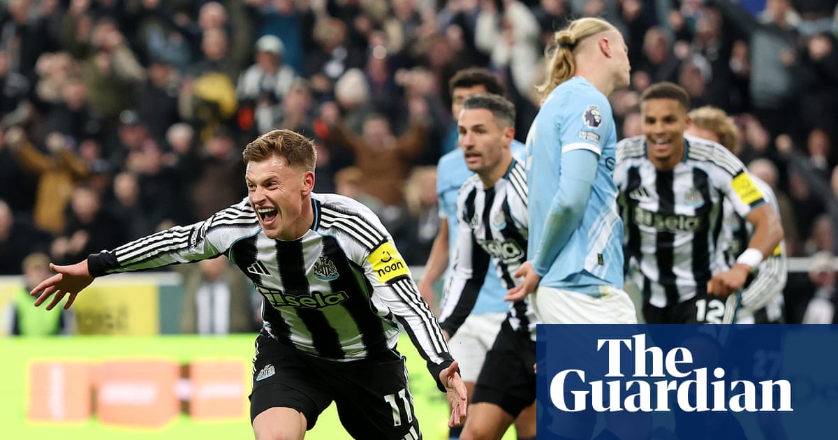 Harvey Barnes double helps Newcastle derail Manchester City revival