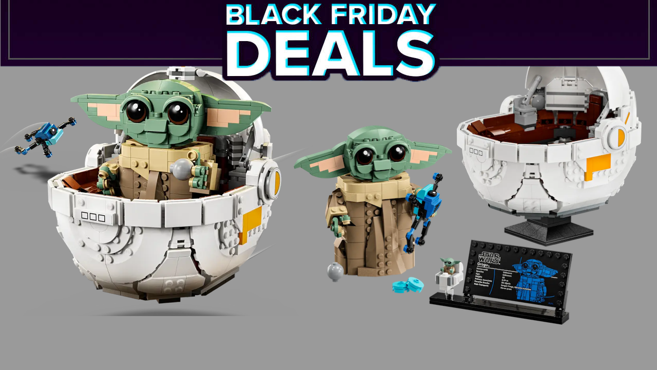 Lego Star Wars 1,048-Piece Grogu With Hover Pram Set Is Only $50 Right Now