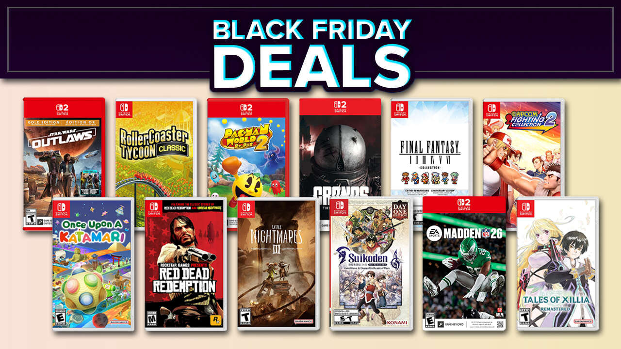 We Rounded Up Over 150 Nintendo Switch Game Deals In Amazon's Black Friday Sale