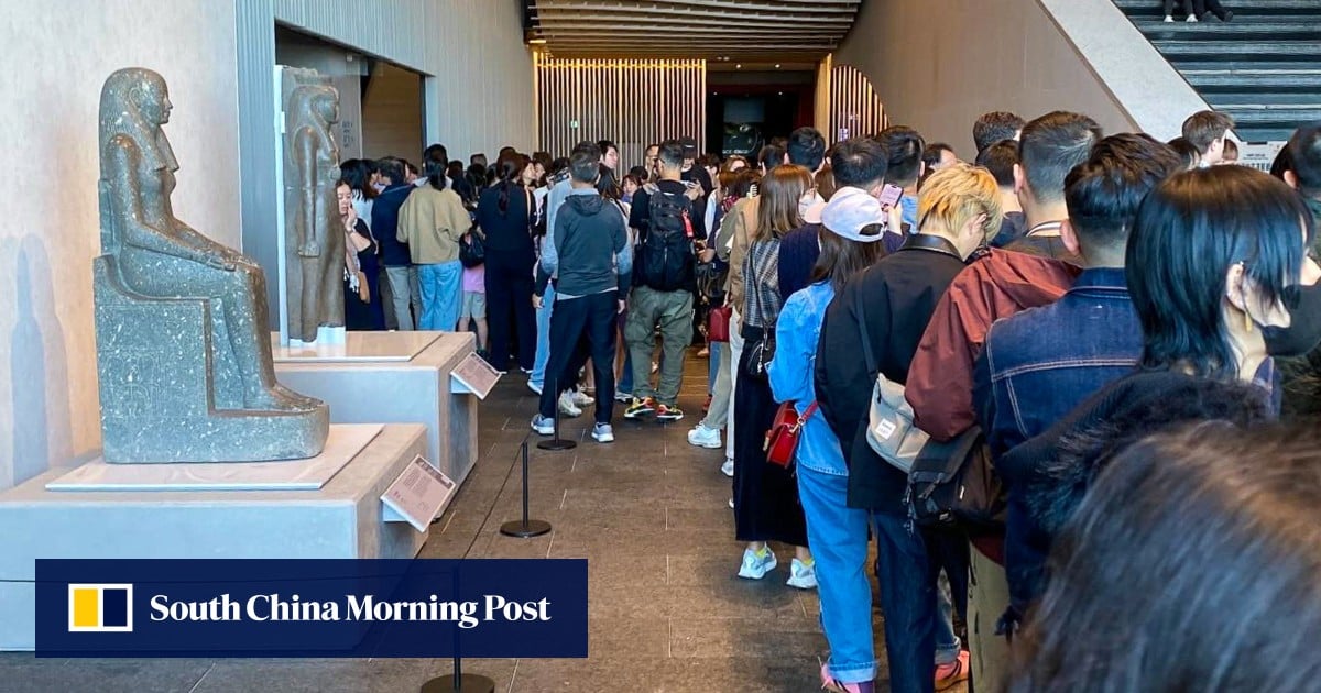 Hong Kong museum halts Egyptian exhibition tickets amid opening weekend ‘chaos’