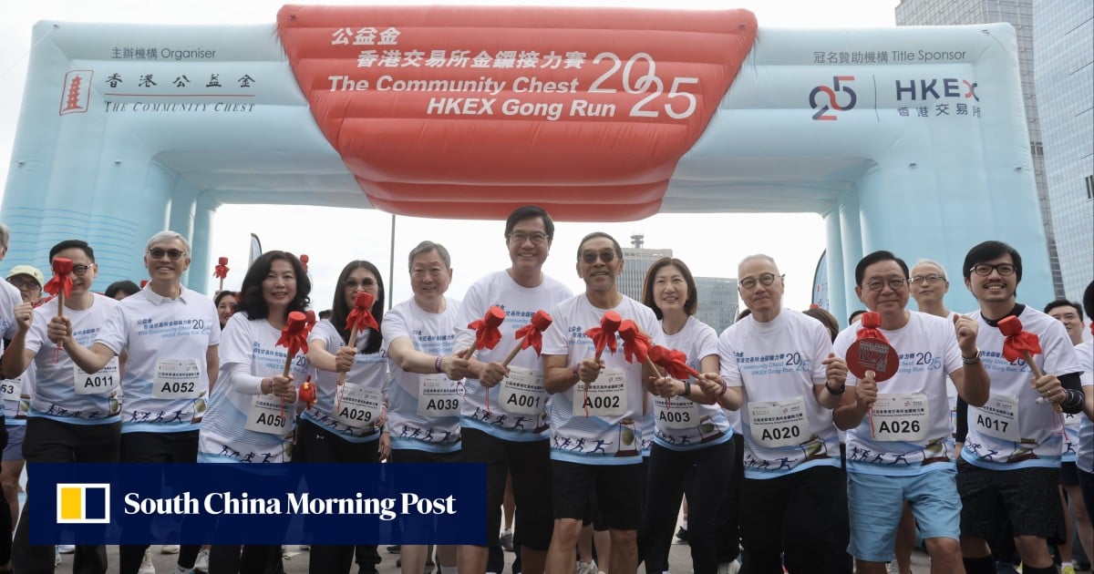 JPMorgan, DBS, Standard Chartered bosses swap deals for sneakers in charity run