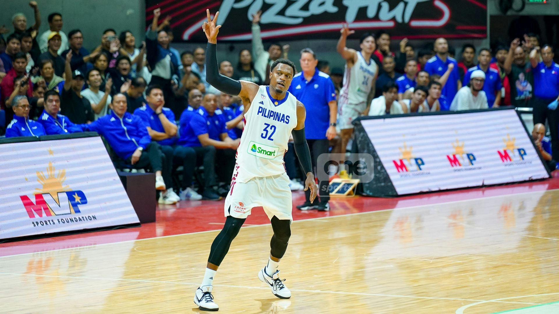 Gilas Pilipinas games in the FIBA World Cup Asian Qualifiers to stream on One Sports' YouTube