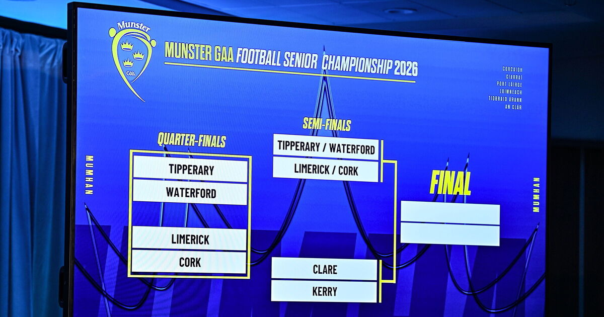 Munster SFC draw tees up potential Cork-Kerry final as Clare land Champions in semi-final
