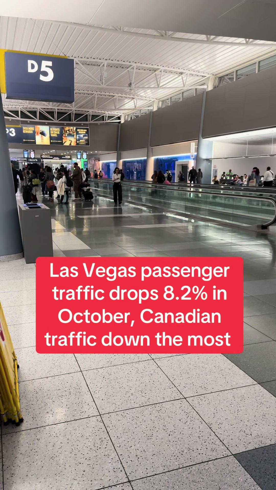 The tourism decline in Las Vegas continues