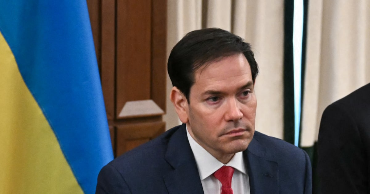 Rubio targets end of war in Ukraine, 'long-term prosperity’