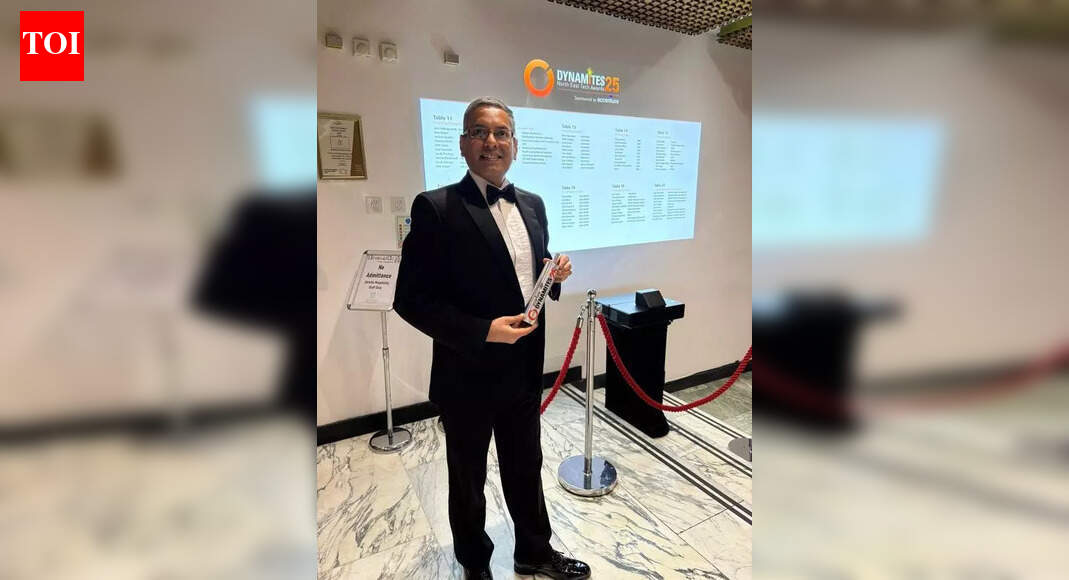 Hubballi-born consultant wins top UK tech honour | Hubballi News - The Times of India