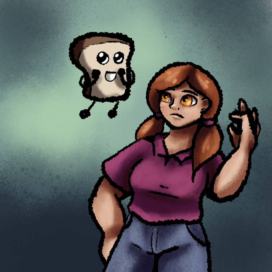 511 Naoko and Toast  by Ferret-X on DeviantArt