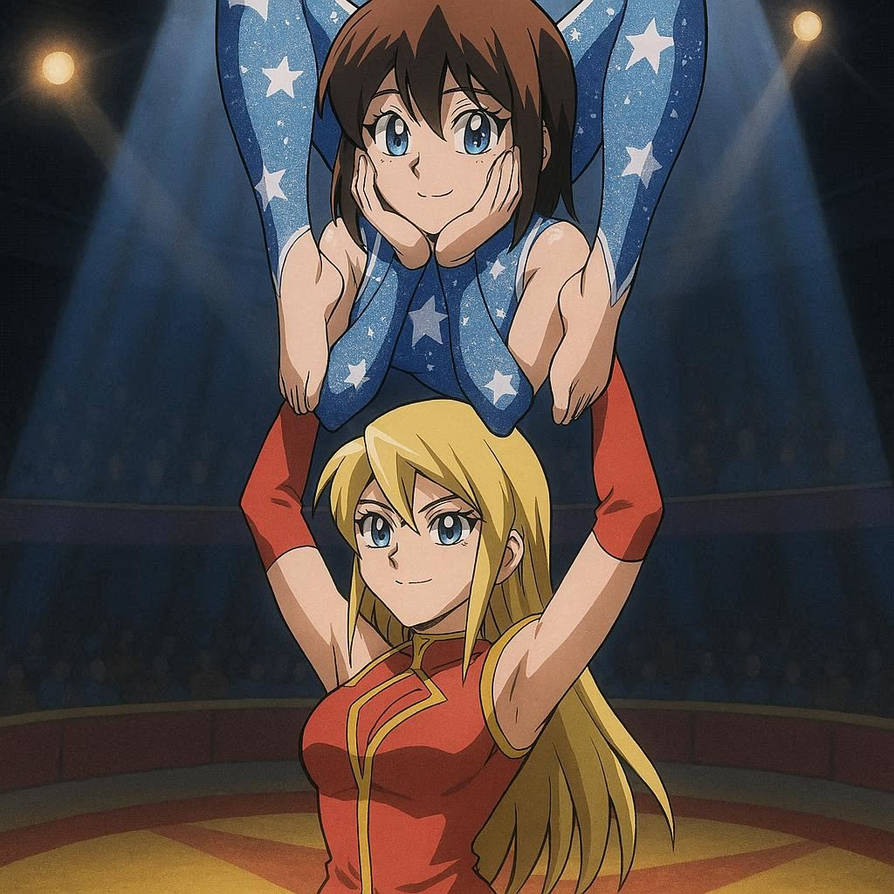 Alexis Rhodes and Anzu Mazaki ( Thea  Gardner )  by Nagisa0815 on DeviantArt