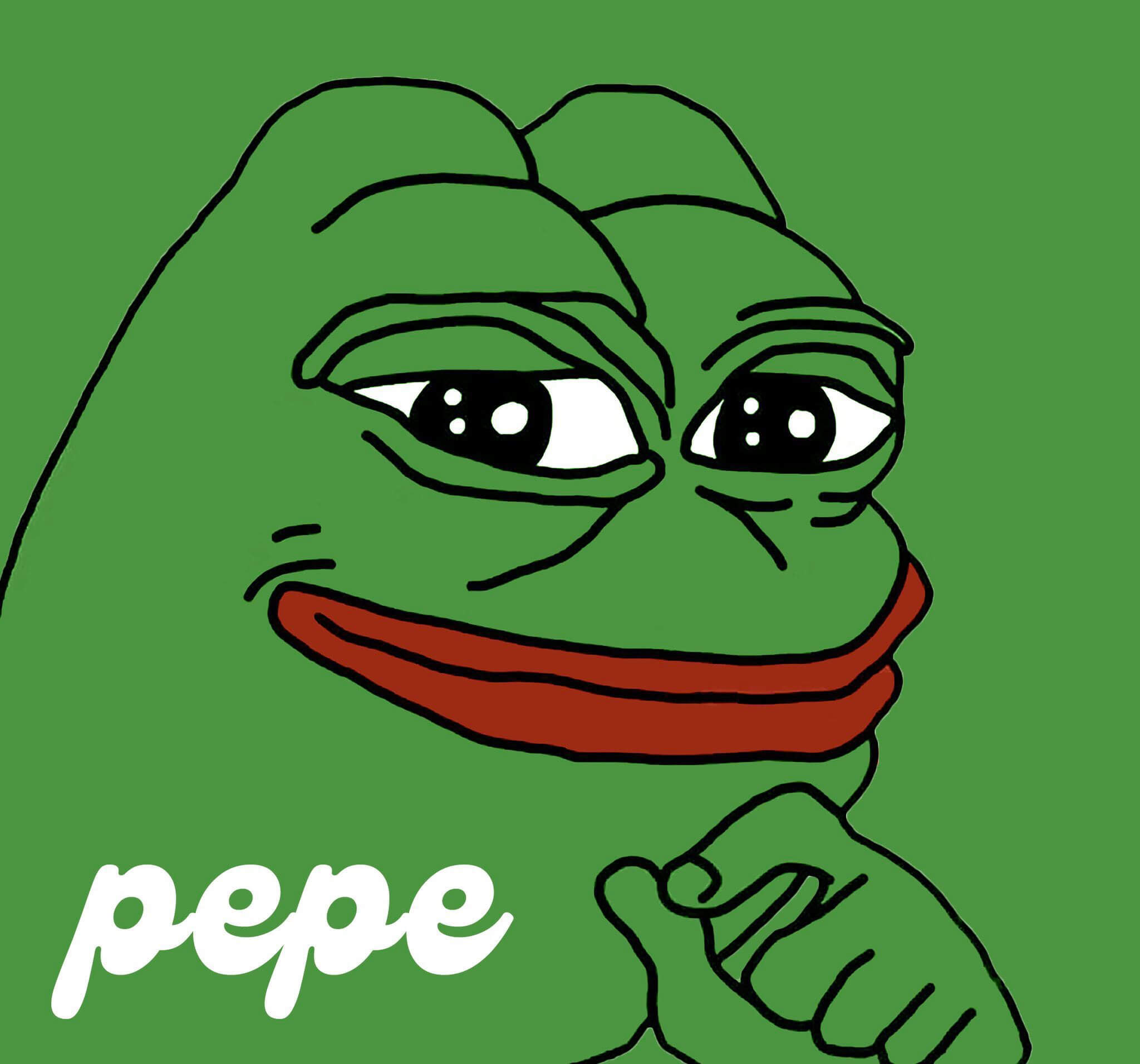 Pepe memecoin price rise under pressure after website is hacked