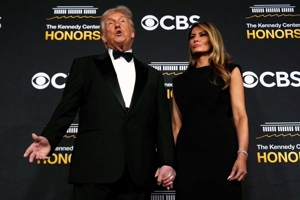 Trump jokes about renaming Kennedy Center after himself at honors show