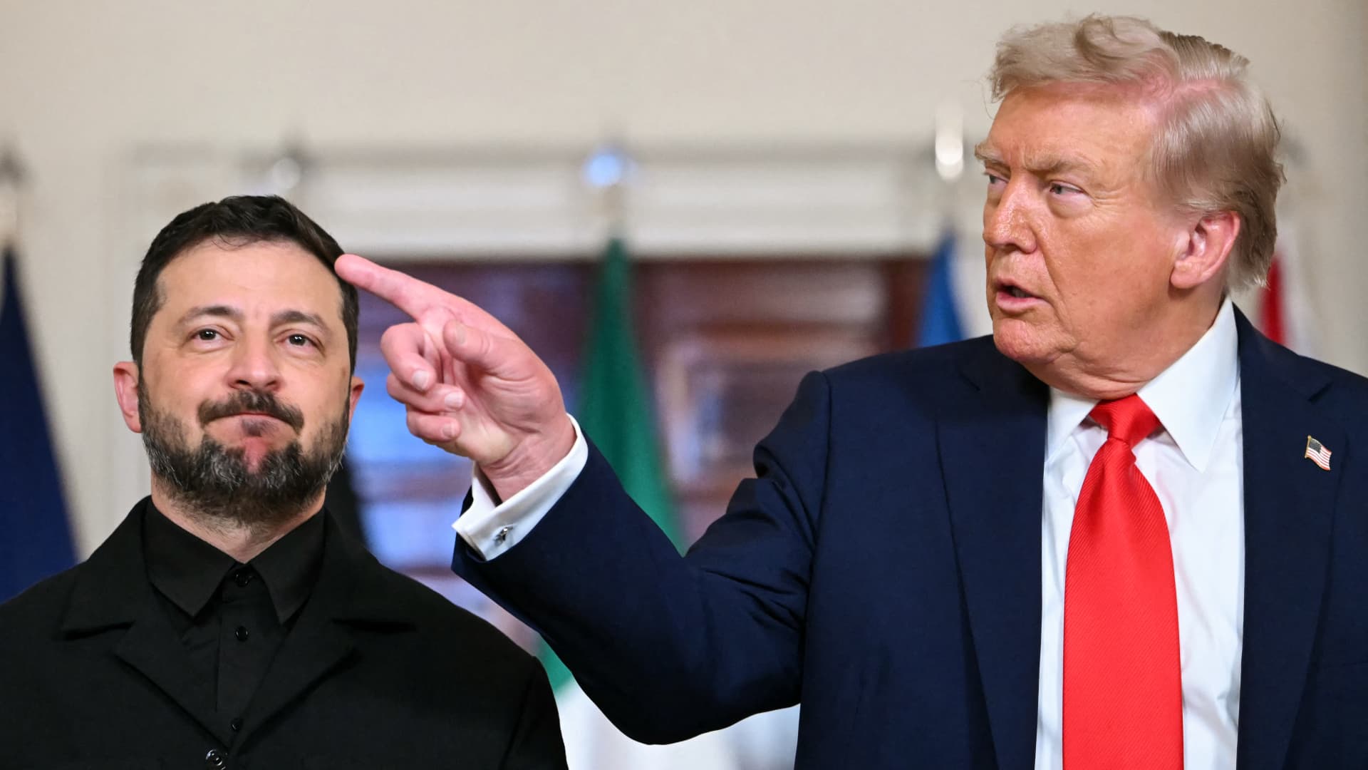 Trump says Zelenskyy 'hasn't read U.S. peace proposal' as tensions mount