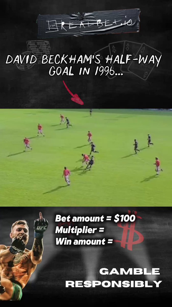 RT by @TheNotoriousMMA: Who remembers this? This is how much you'd win if you bet on it back in 1996 You never know what the future holds. Back yourself on https://t.co/toNEMh1gTP pic.twitter.com/J2pV8Rzgig