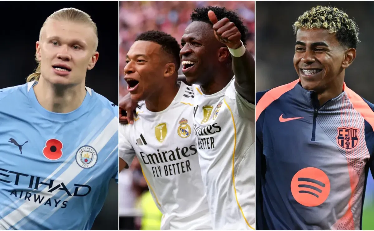 Lamine Yamal, Kylian Mbappe, and Erling Haaland neck-to-neck: Who is the 2025 world’s most valuable player and where are Vinicius and Jude Bellingham?