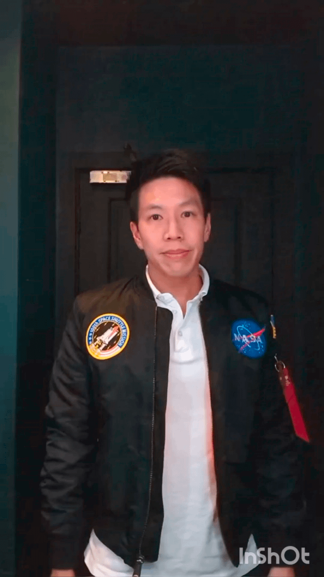 I got my NASA Jacket on and my friends said they hated it 😭... I really like it though 😭