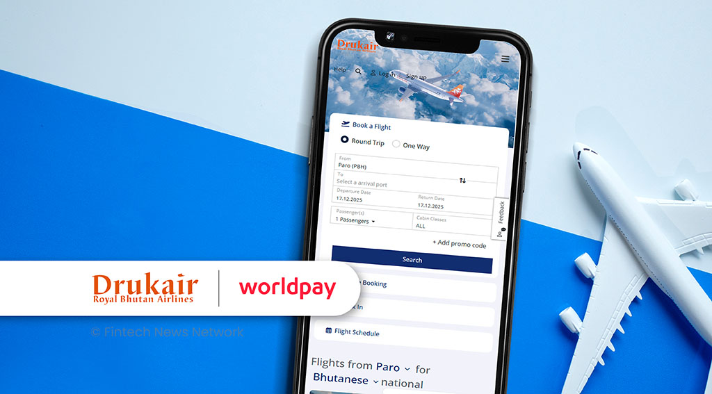 Bhutan’s National Airline Drukair Taps Worldpay for Global Card Payments