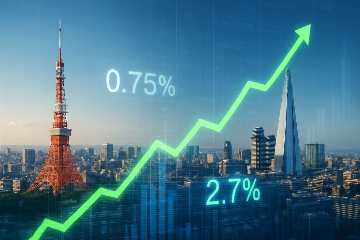 Global Markets Surge as Bank of Japan Ends Era of Ultra-Low Rates Amid Cooling U.S. Inflation