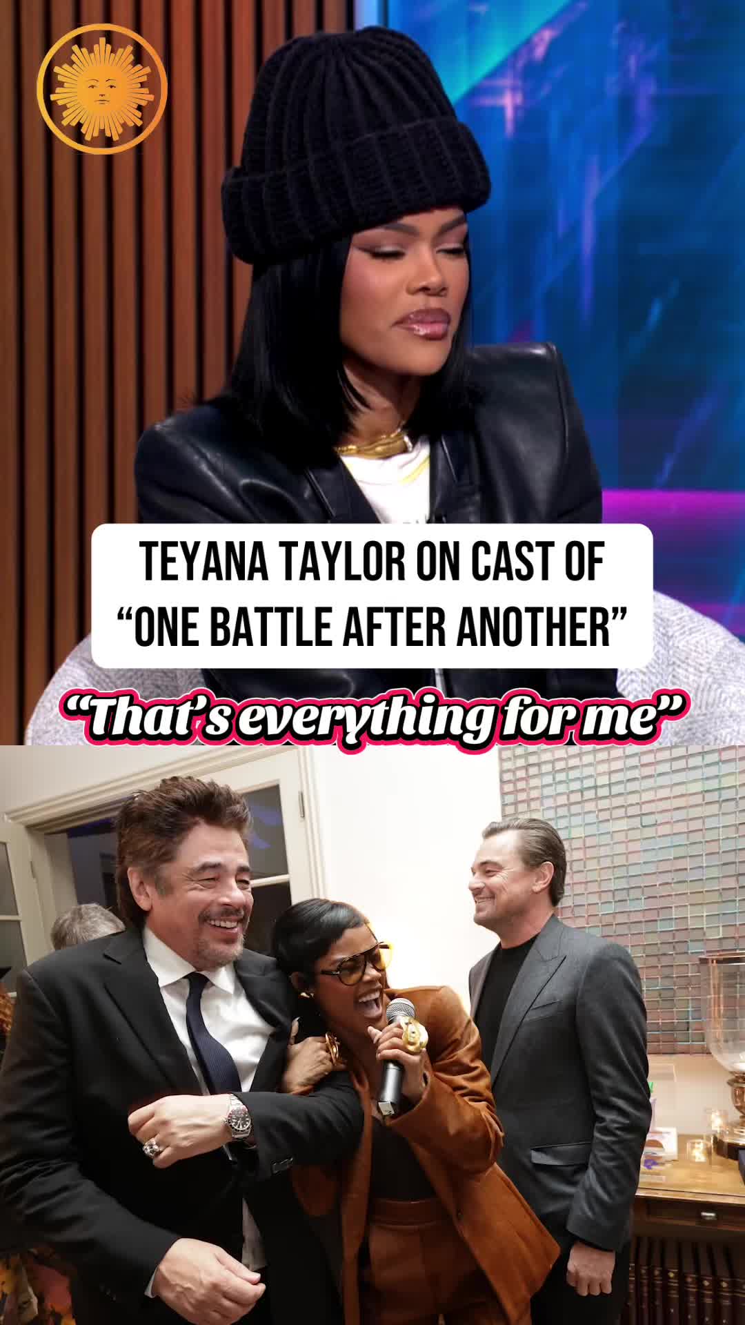 #TeyanaTaylor is part of the all-star cast of “One Battle After Another,” which is nominated for multiple Golden Globes next month. She shared what it felt like to see her name on the call next to the likes of Leonardo DiCaprio and Sean Penn. #onebattleafteranother