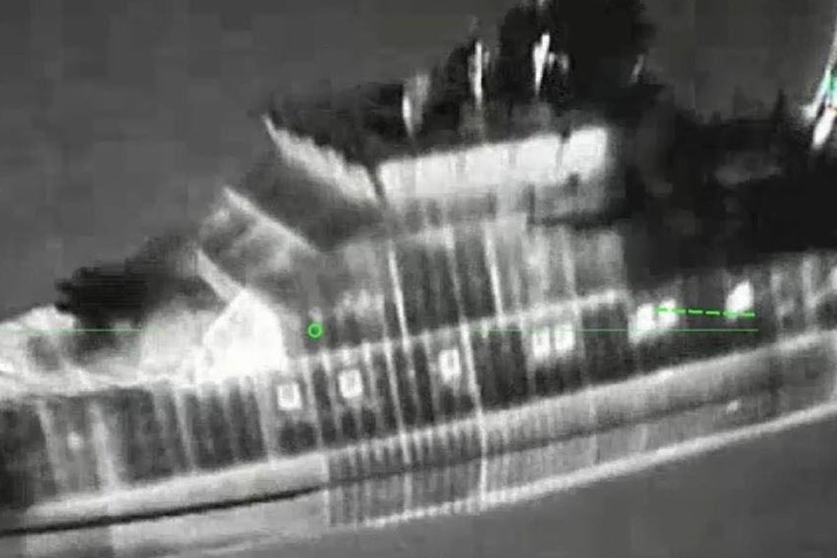 Ukraine war latest: Kyiv’s forces strike Russian ship and oil rig