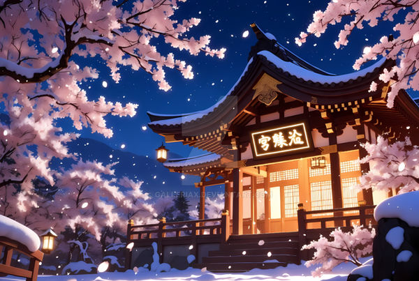 GalleriaX on DeviantArt, Japanese Anime Scenery Background (49)