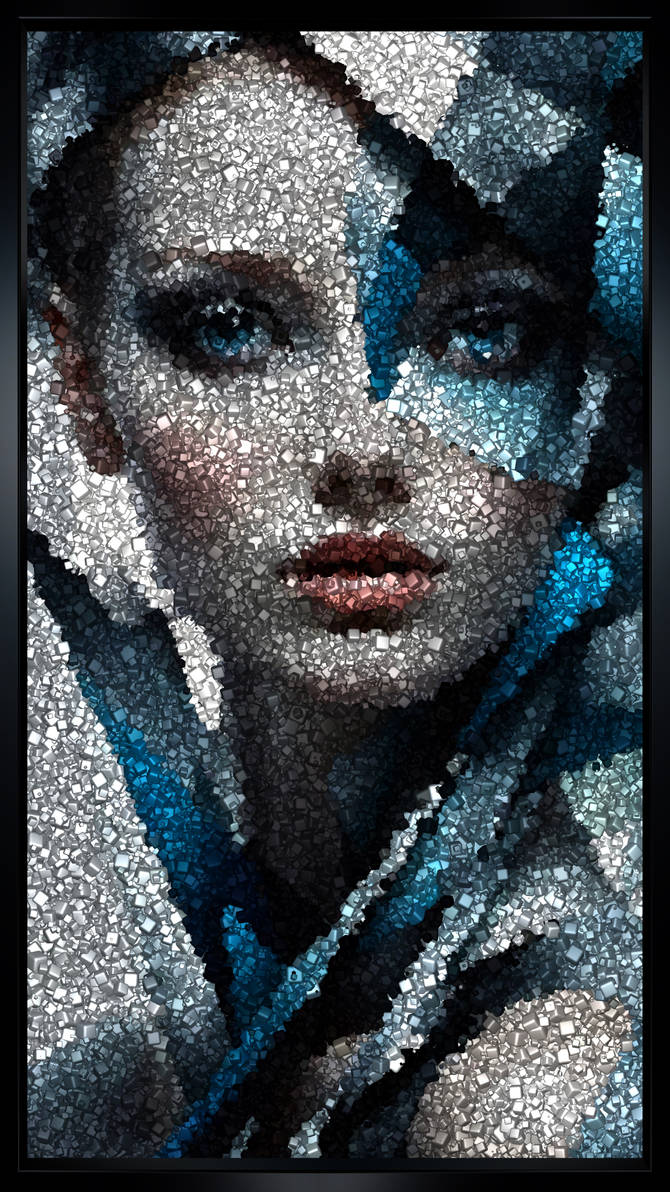 Fragments of Light Across a Frozen Gaze