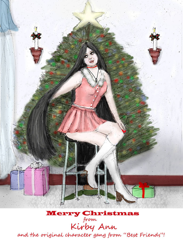 Kirby Ann Christmas Card by recluse57 on DeviantArt