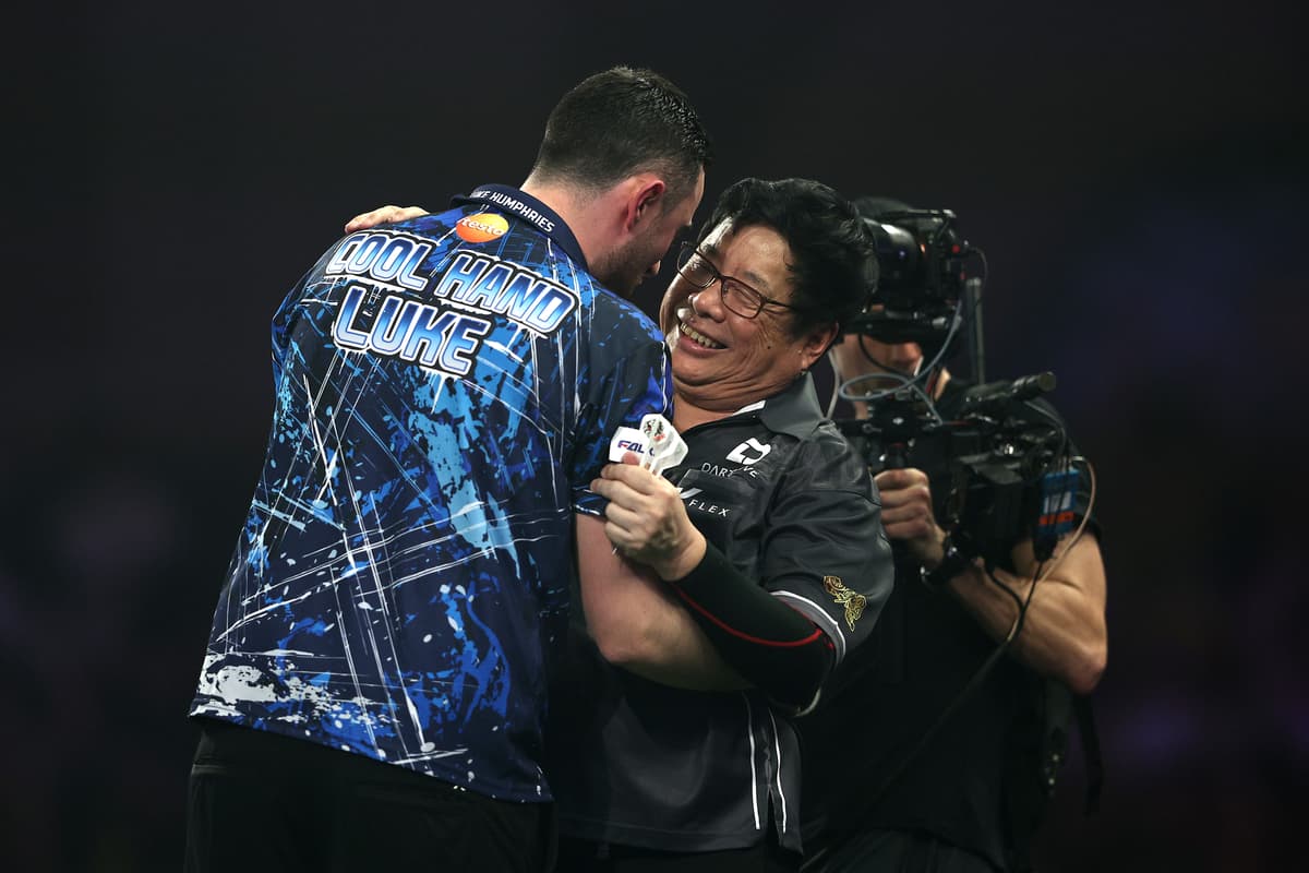 'I love him to bits': Luke Humphries ends history-maker Paul Lim's World Darts Championship run