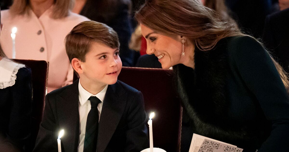 Palace releases new pictures from Kate carol concert – including sweet Prince Louis photo
