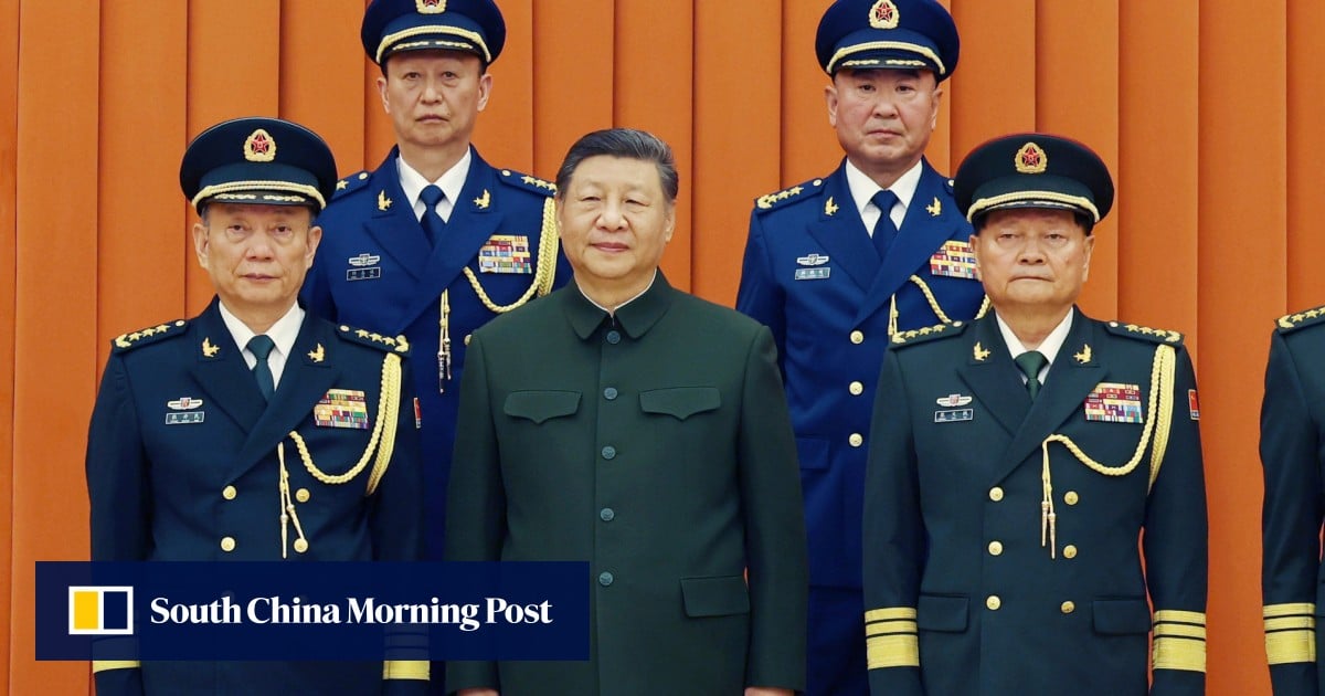 Top PLA Air Force duo miss key military event led by Xi as corruption fight rolls on