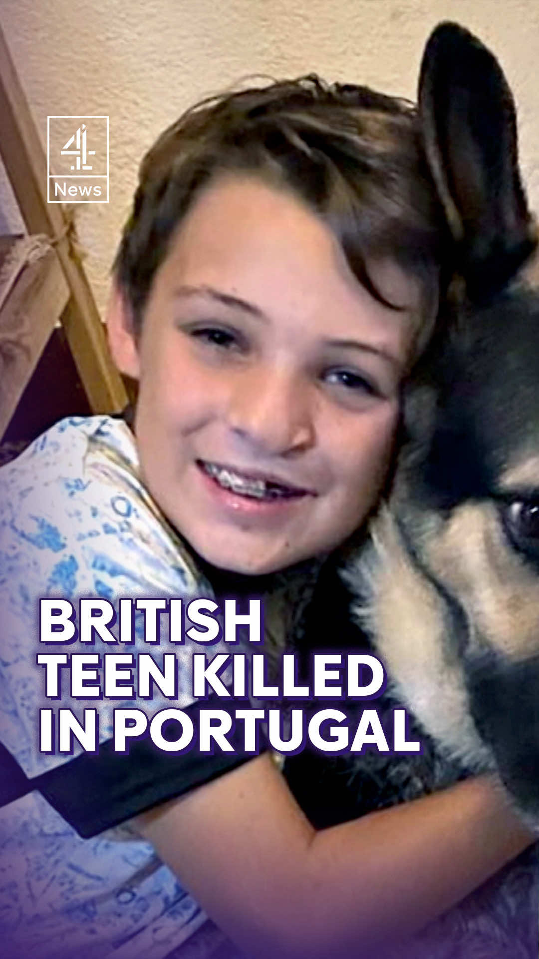 Alfie Hallett died in Casais, near Tomar, in central Portugal. Police say the suspect believed to be the former partner of the boy’s mother, was later found with similar injuries and died following a suspected gas explosion, which also injured a National Republican Guard officer.  Tributes have been posted on social media by a local basketball club, describing Alfie as a keen and talented player. #Channel4News #C4News