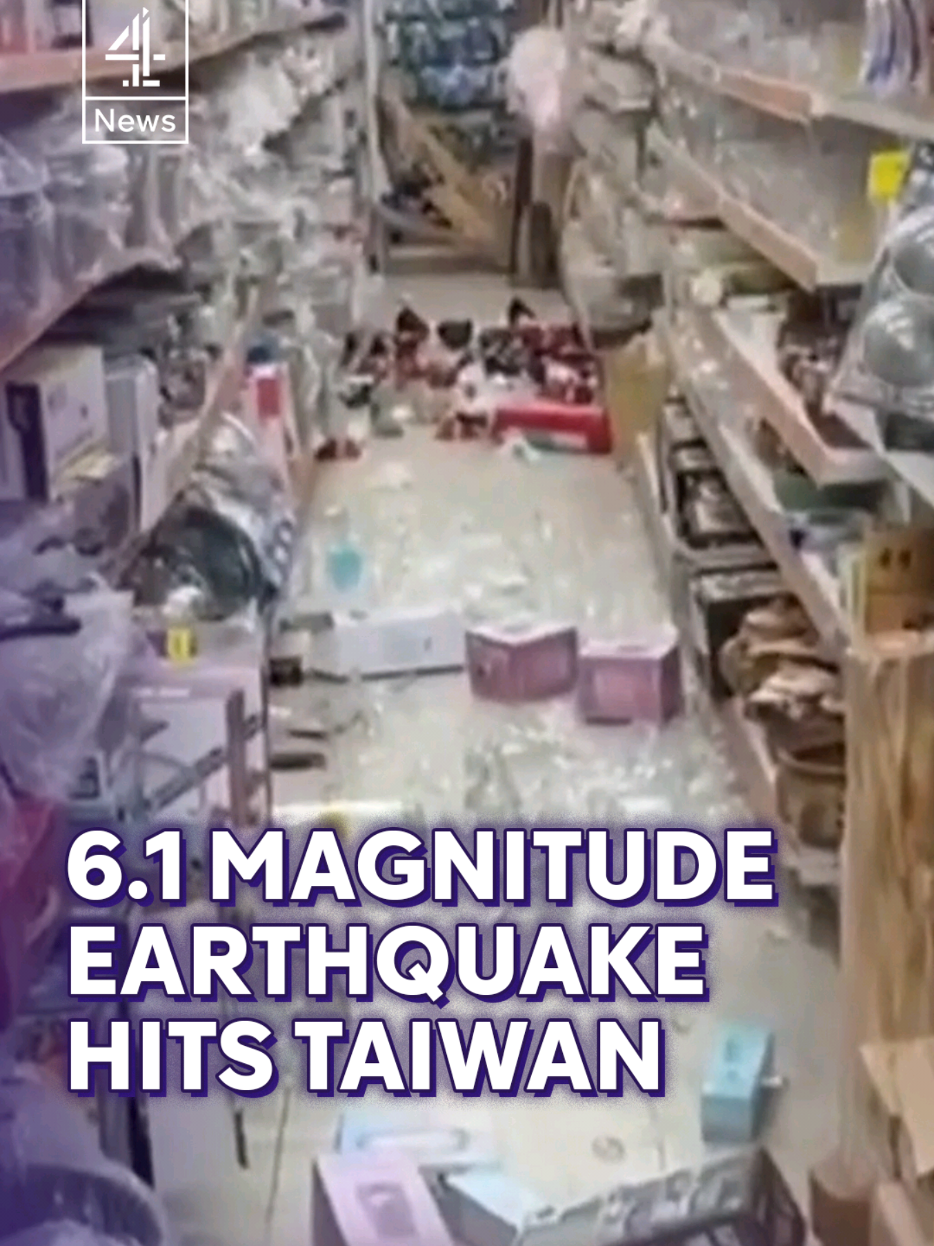 An earthquake with a magnitude of 6.1 struck Taiwan's southeastern coastal county of Taitung but there were no immediate reports of damage. #Taiwan #Taitung #Earthquake #Asia #C4News