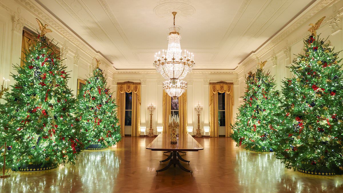 Melania and Jill go head-to-head in poll of best White House Christmas decor