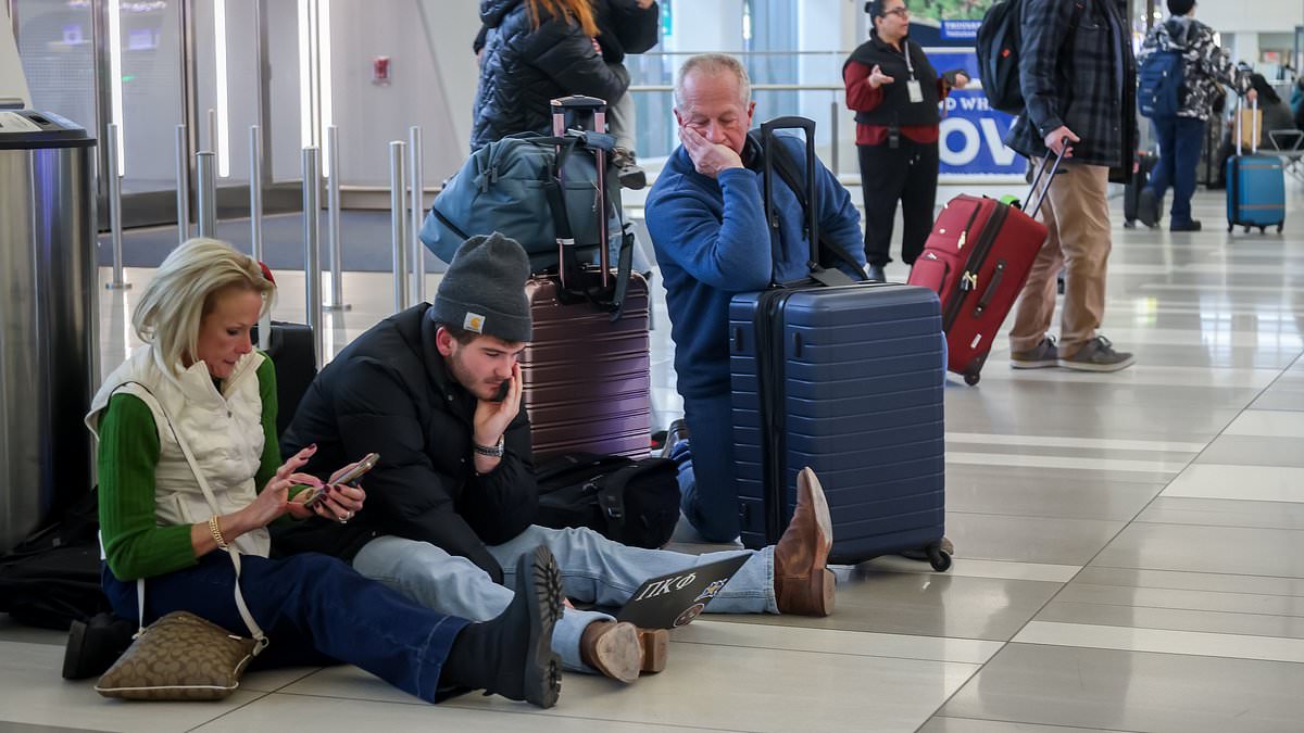 Snowstorm brings Northeast to a standstill as 60m face winter warnings