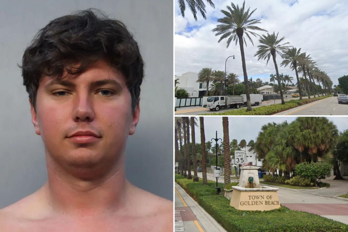 Nude burglar arrested on Christmas night after allegedly breaking into 2 luxury Florida homes