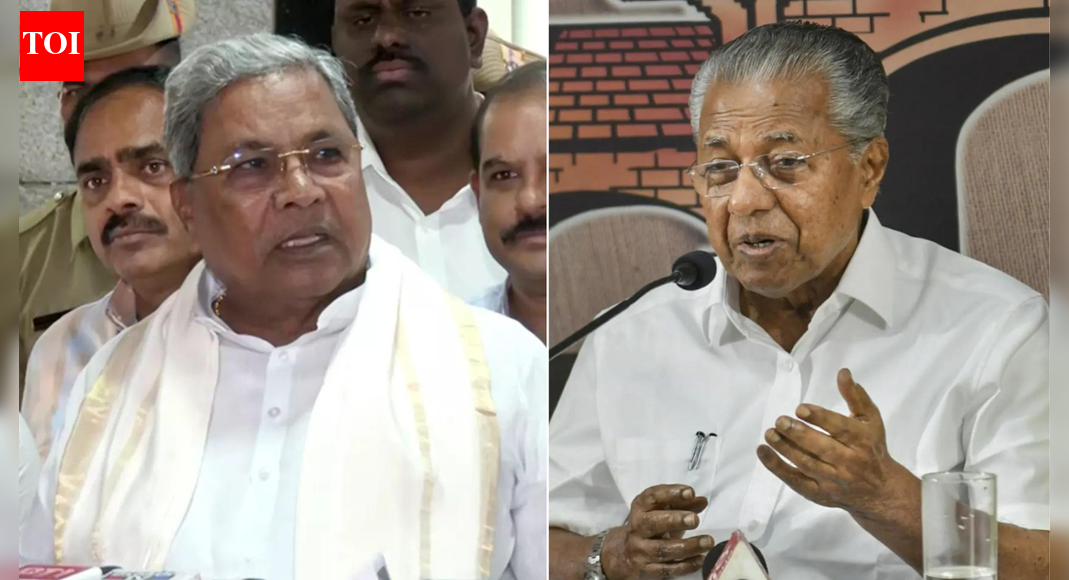 Karnataka CM vs Kerala CM: Siddaramaiah hits out at Pinarayi Vijayan over 'North Indian bulldozer justice' remark; calls it 'politically motivated'