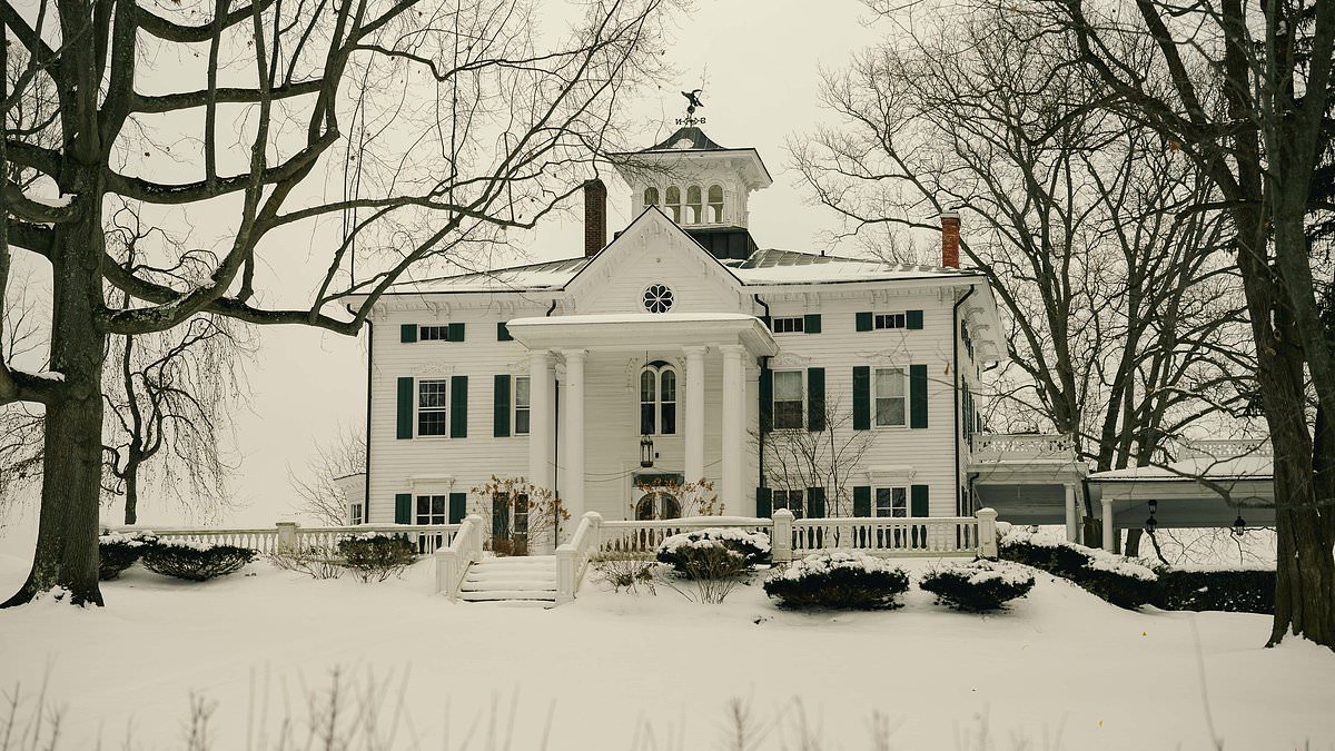 David Muir's stunning $7m lakeside retreat revealed... as locals in cozy town where ABC News star can be himself offer intriguing glimpses into his private life