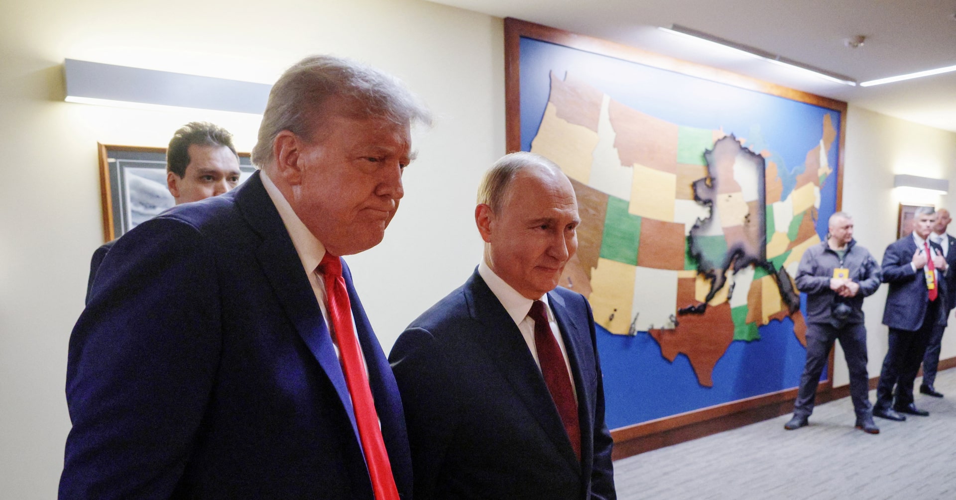 Trump says he's 'not thrilled' with Putin over war in Ukraine