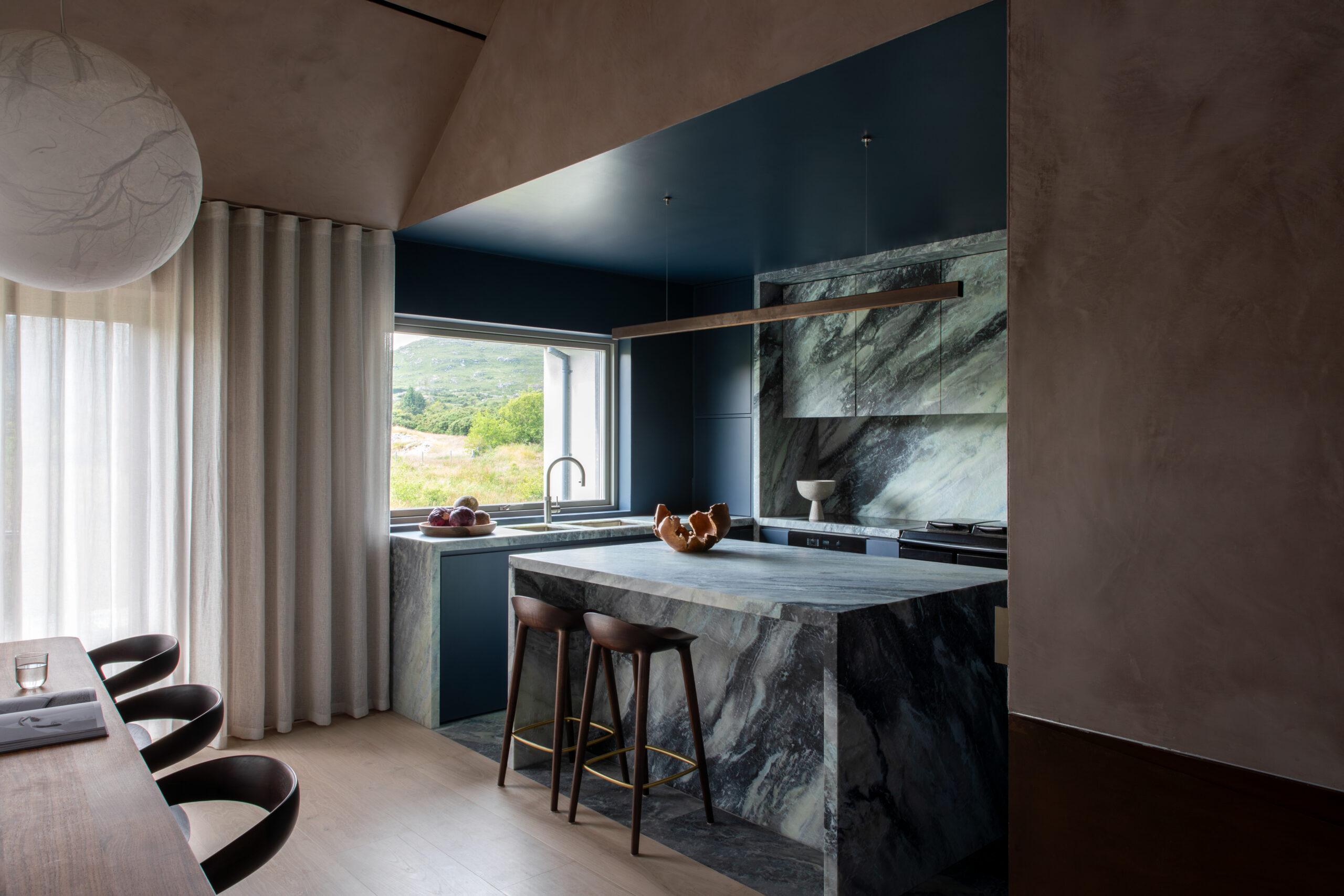 A contemporary take on the Connemara cottage, this home is inspired by the breathtaking landscape that surrounds it