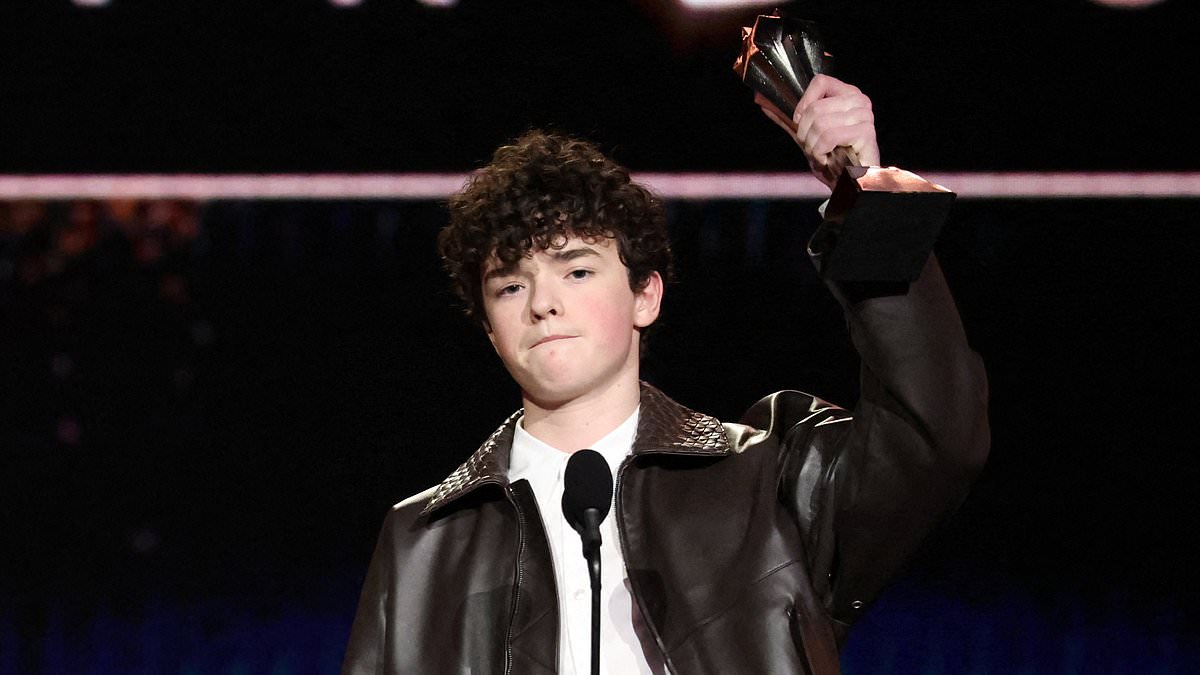 Adolescence scoops FOUR Critics Choice Awards as teenage star Owen Cooper, 16, wins Best Supporting Actor gong alongside winners Stephen Graham and Erin Doherty