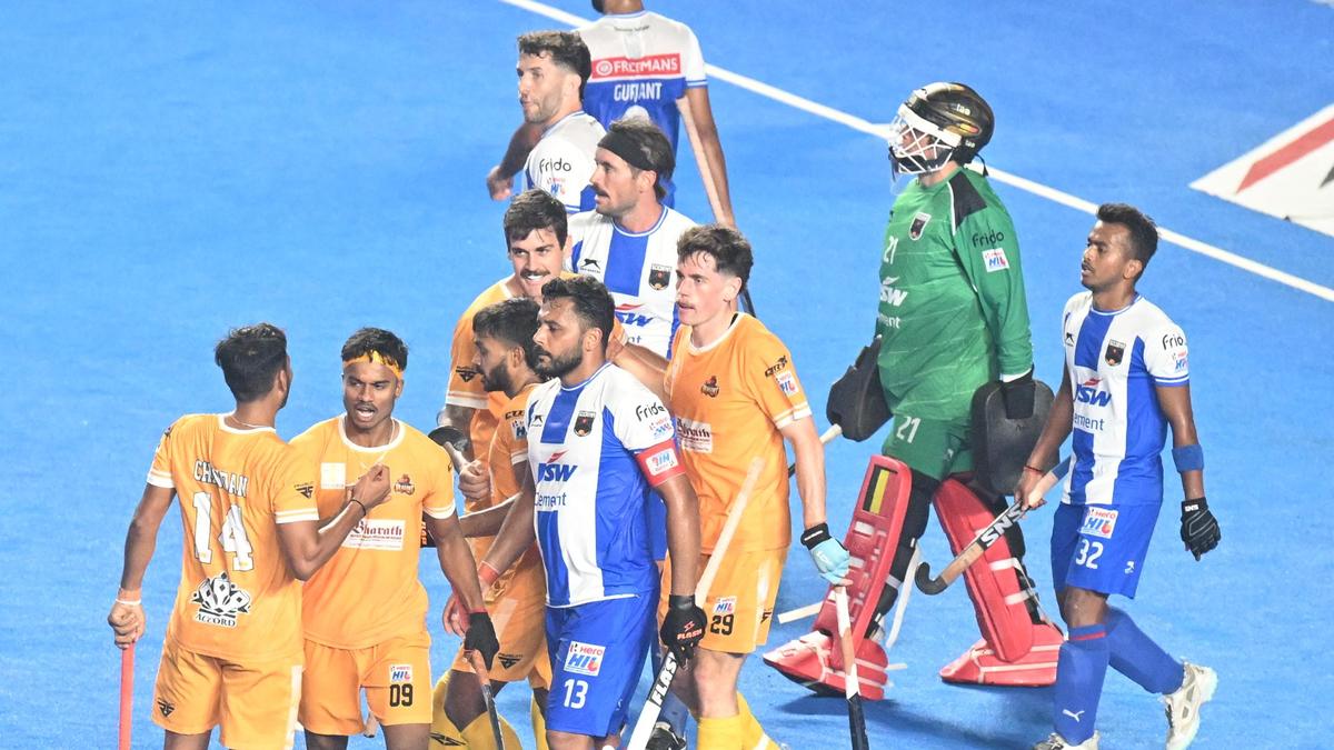 HIL 2025-26: Tamil Nadu Dragons weathers late Soorma charge to clinch 3-2 win