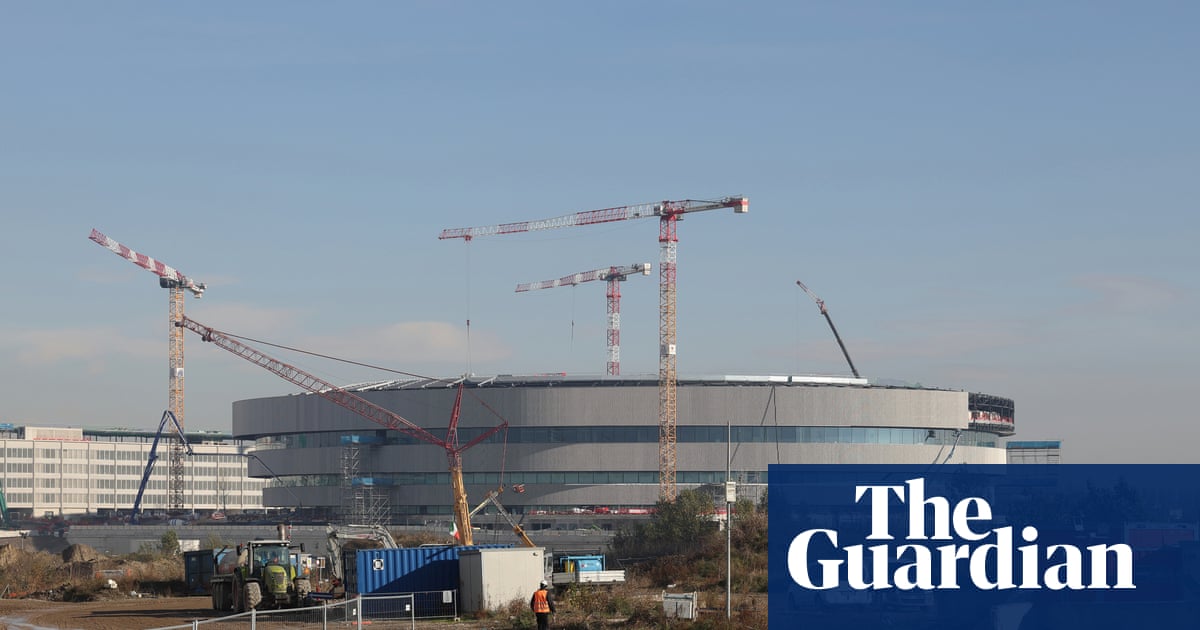 Winter Olympic ice hockey venues may not be finished in time for Games