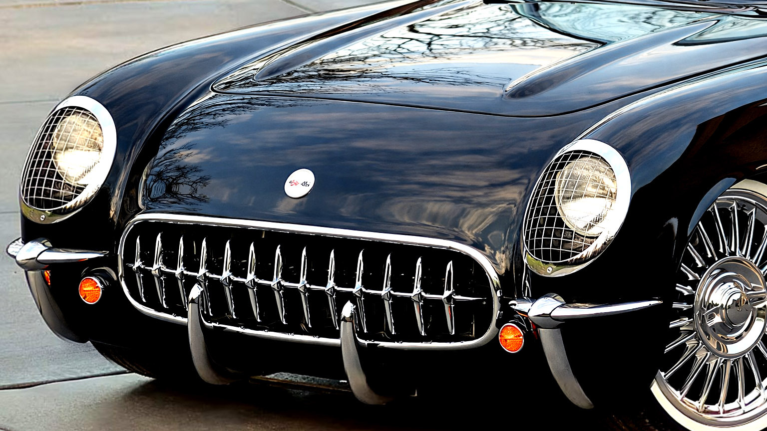 This Corvette Looks Like 1954, But It Drives Like A Z06