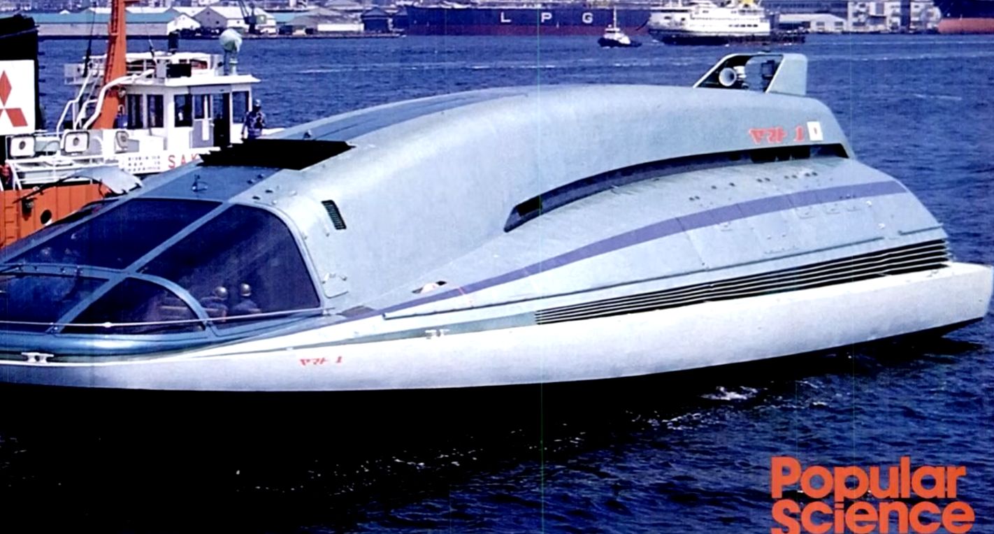 Yamato-1: the World’s First Ship With Magnetohydrodynamic Propulsion