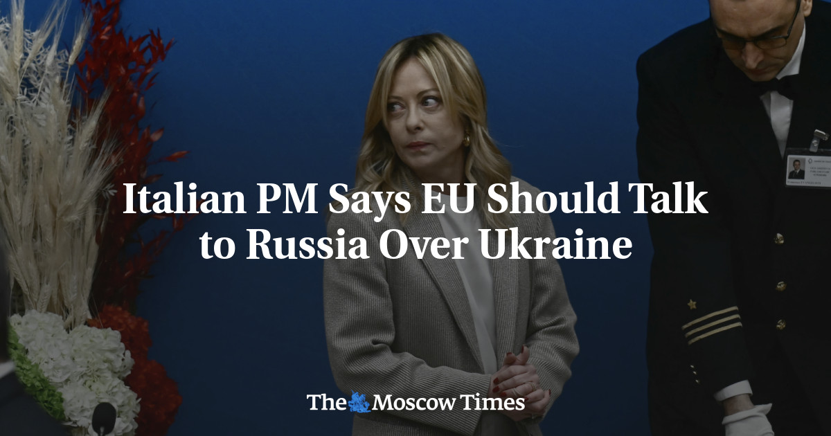 Italian PM Says EU Should Talk to Russia Over Ukraine