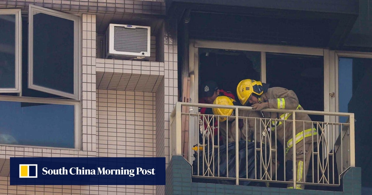 Hong Kong launches probe as high-rise flat fire kills man, critically injures wife