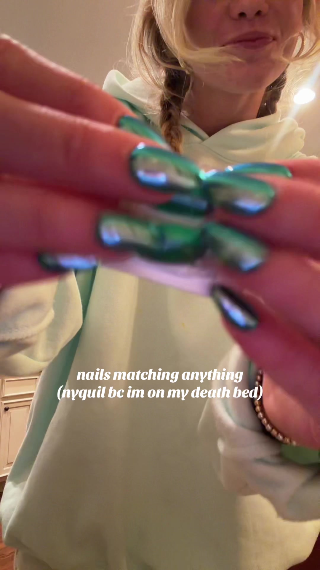 yessss nyquil nails 😍