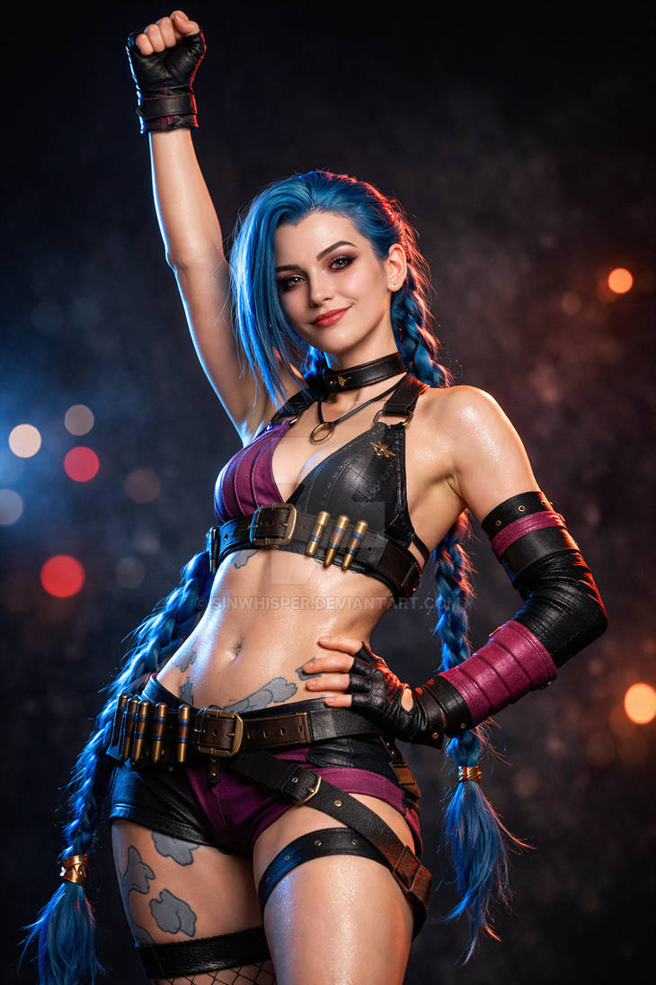 Jinx -  Chaos Unleashed (4) by sinwhisper on DeviantArt