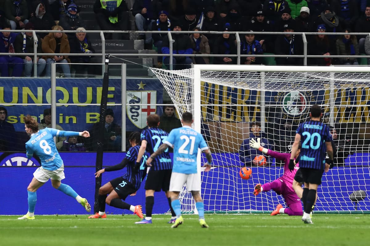 Scott McTominay lights up San Siro for Napoli but Man Utd loanee and dismissed Antonio Conte have nights to forget