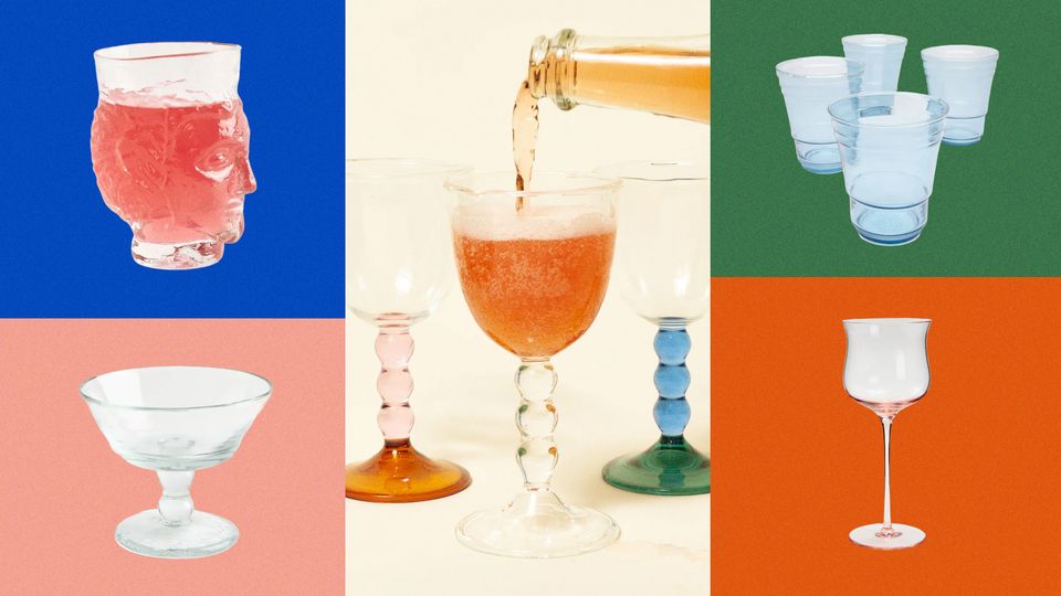 33 Pieces of Unique Glassware to Up Your Dinner Party Style
