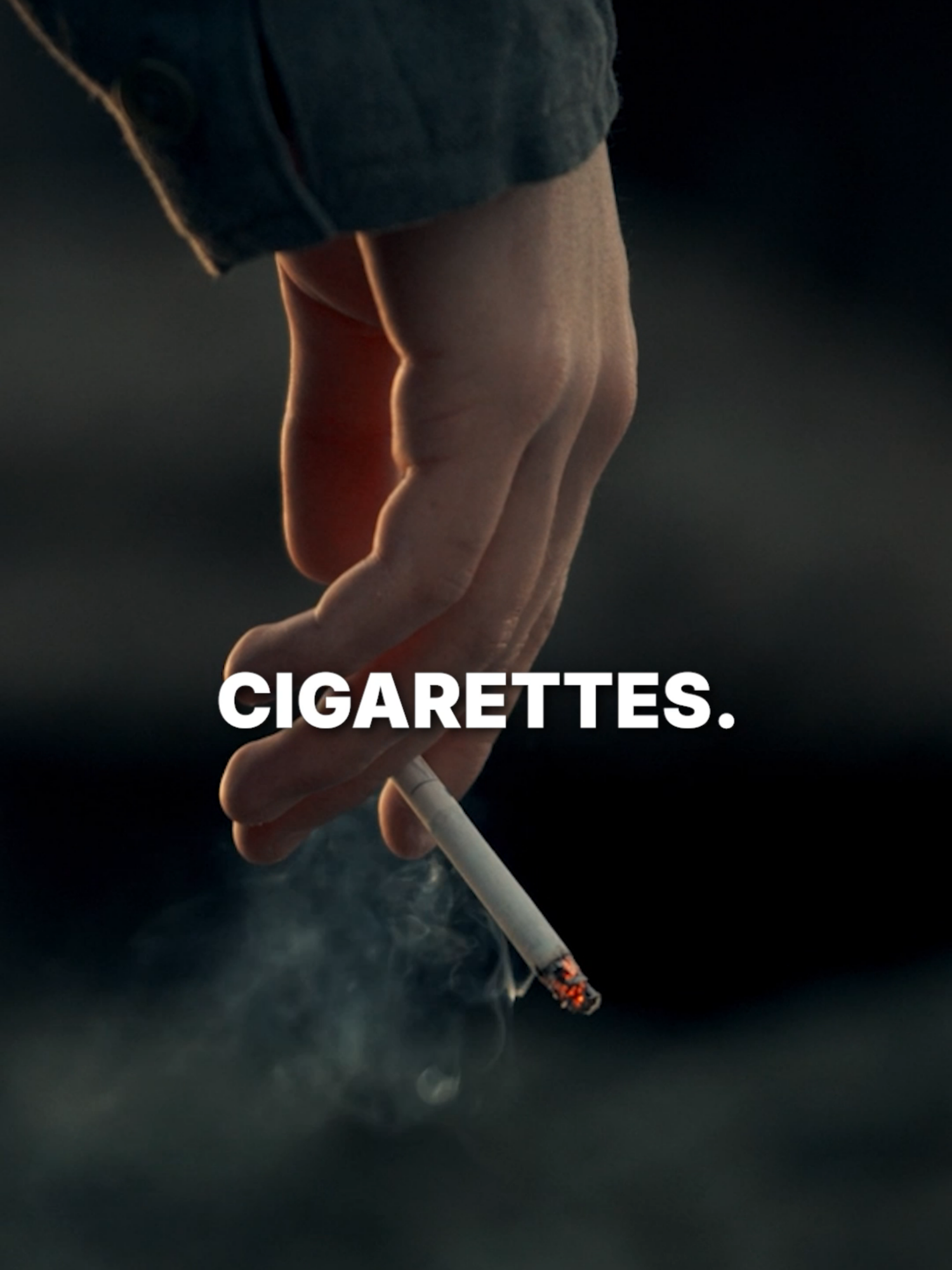 The irony of shaming cigarette smokers.